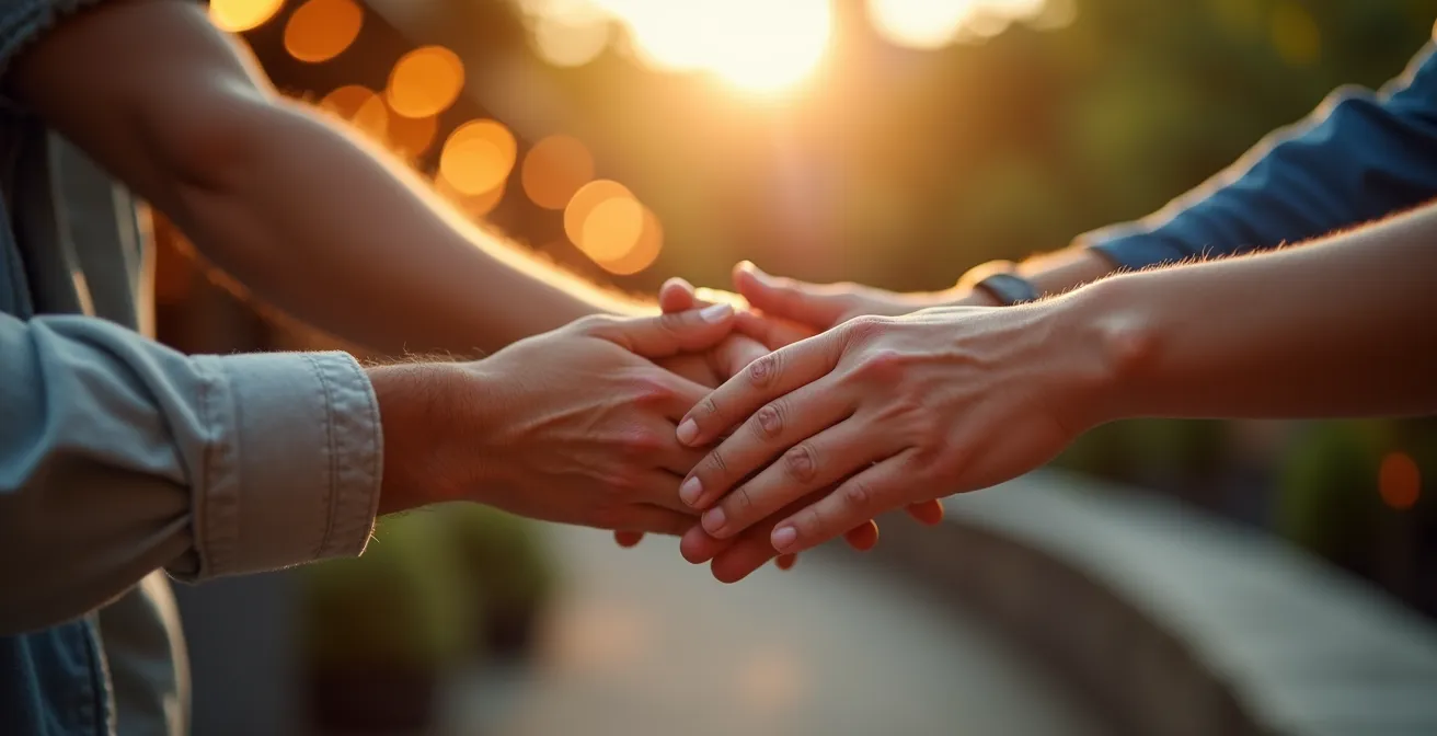 Axe Humain & Émotionnel : Mains tendues vers une enceinte lors d'un moment de partage musical